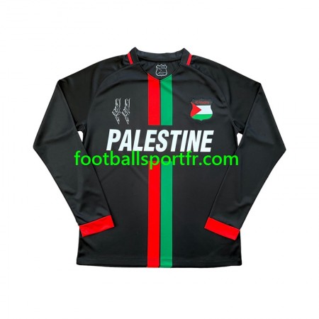 Tenue Club Deportivo Palestino Center Stripre Domicile 2024-2025 Maillot de Foot ML